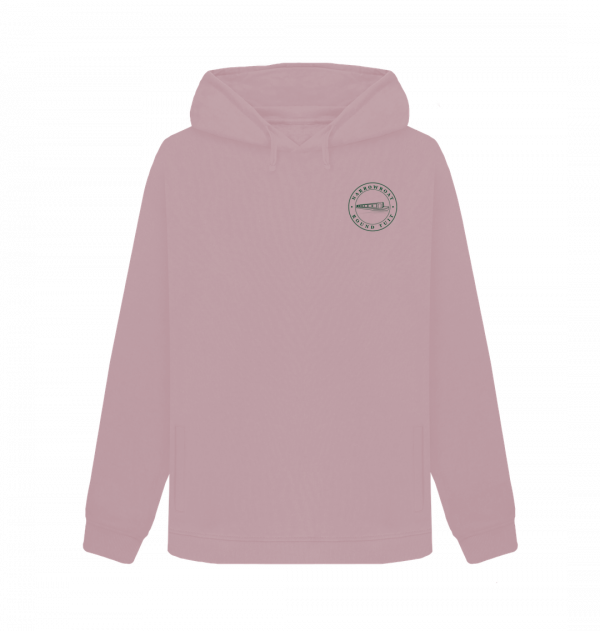 An image of a mauve coloured hoodie