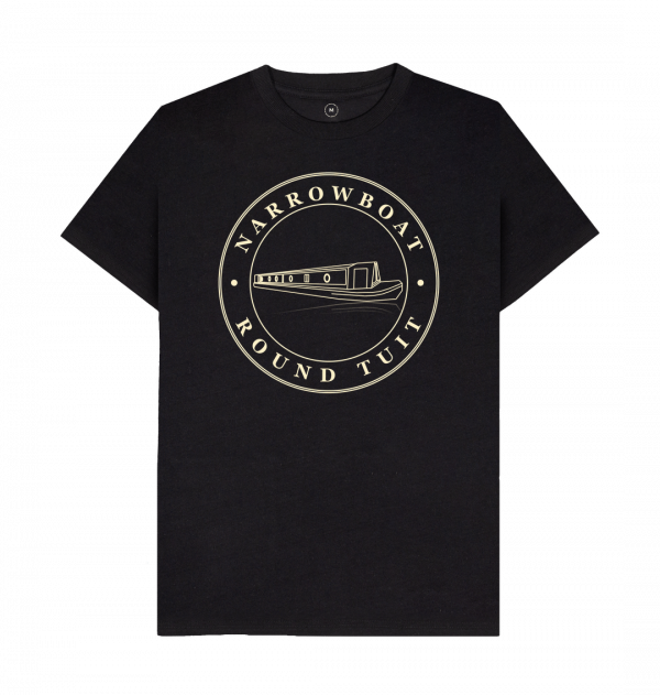 An image of a black t-shirt