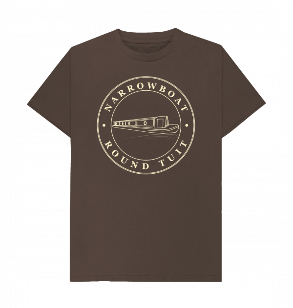 An image of a chocolate coloured t-shirt