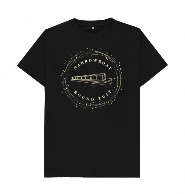 An image of a black t-shirt