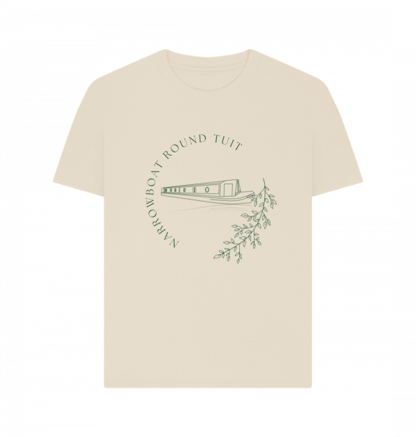 An image of an oat coloured t-shirt