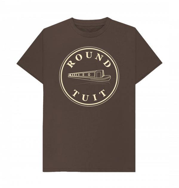 An image of a chocolate coloured t-shirt