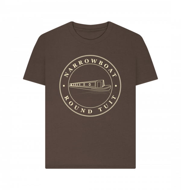 An image of a chocolate coloured t-shirt