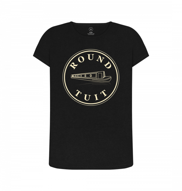 An image of a black t-shirt