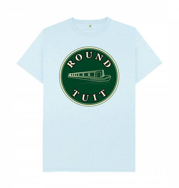 An image of a light blue coloured t-shirt