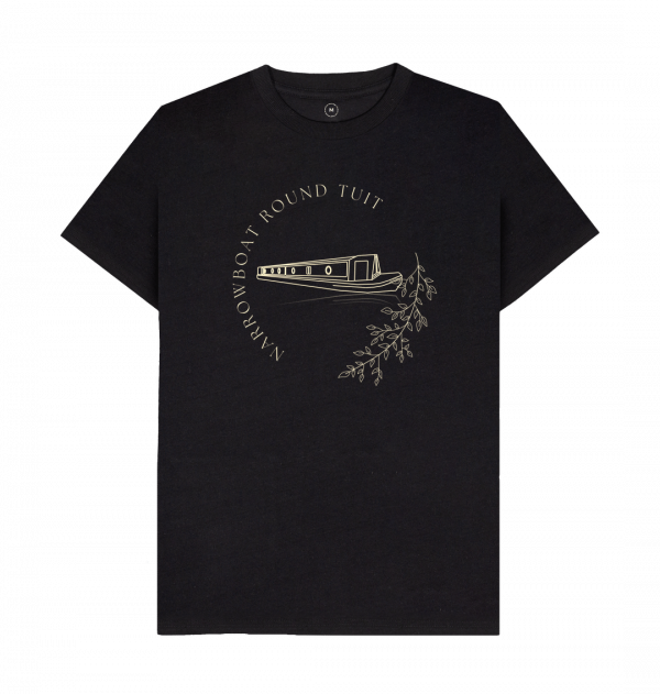 An image of a black t-shirt