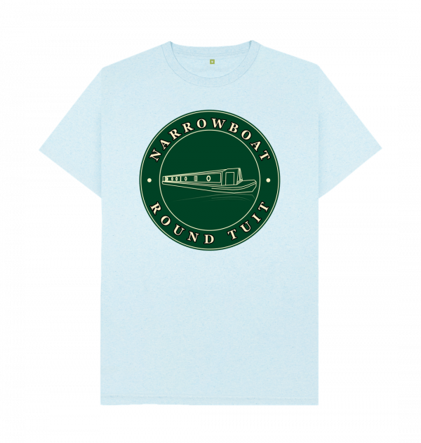 An image of a light blue coloured t-shirt