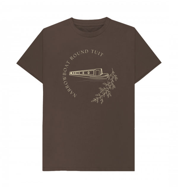 An image of a chocolate coloured t-shirt