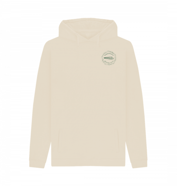 An image of an oat coloured hoodie
