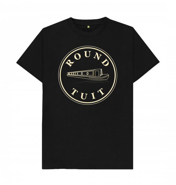 An image of a black t-shirt