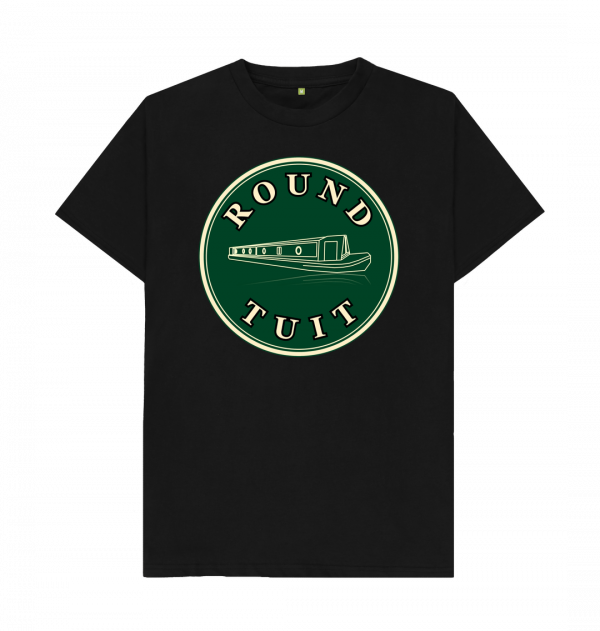 An image of a black t-shirt
