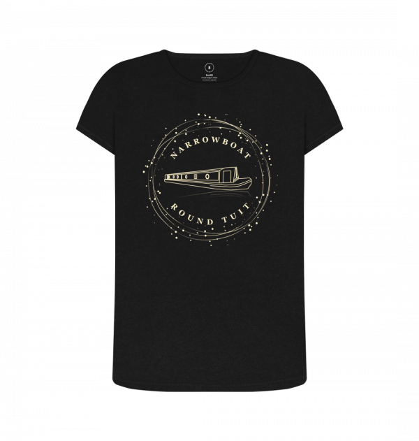 An image of a black t-shirt