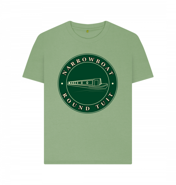 An image of a sage coloured t-shirt