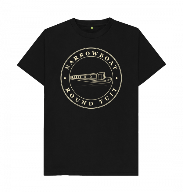 An image of a black t-shirt