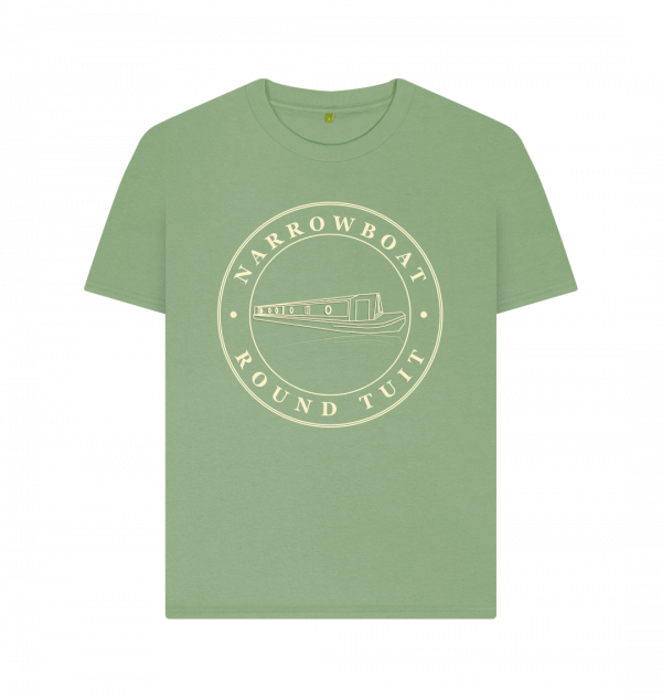 An image of a sage coloured t-shirt