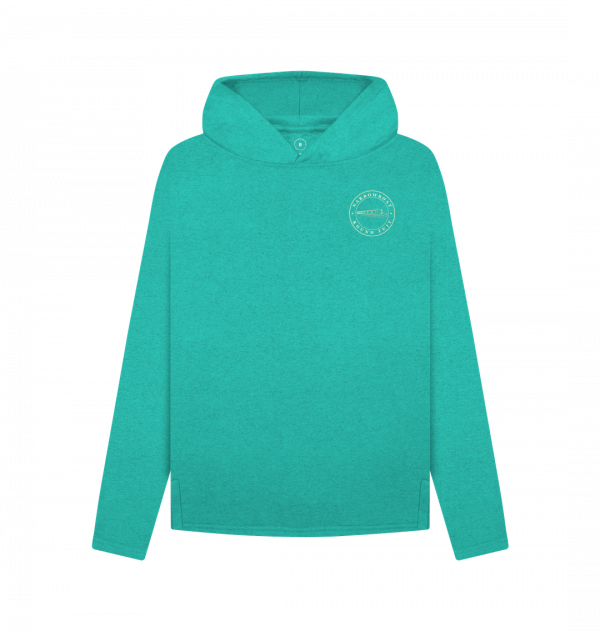 An image of a seagrass green hoodie