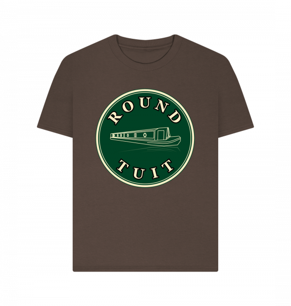 An image of a chocolate coloured t-shirt