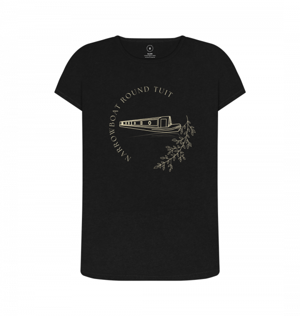 An image of a black t-shirt