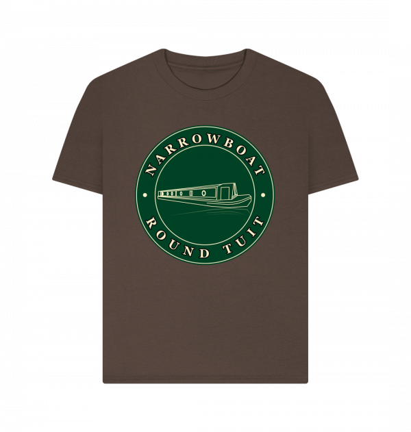 An image of a chocolate coloured t-shirt