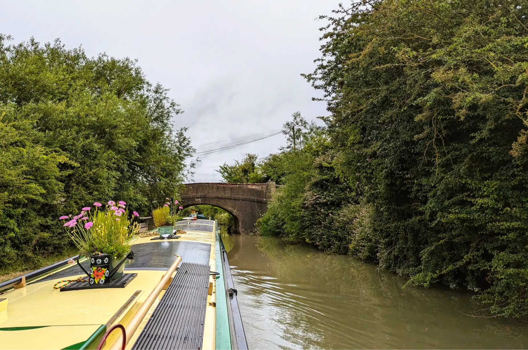 A photo of a bridge on the Oxford Canal