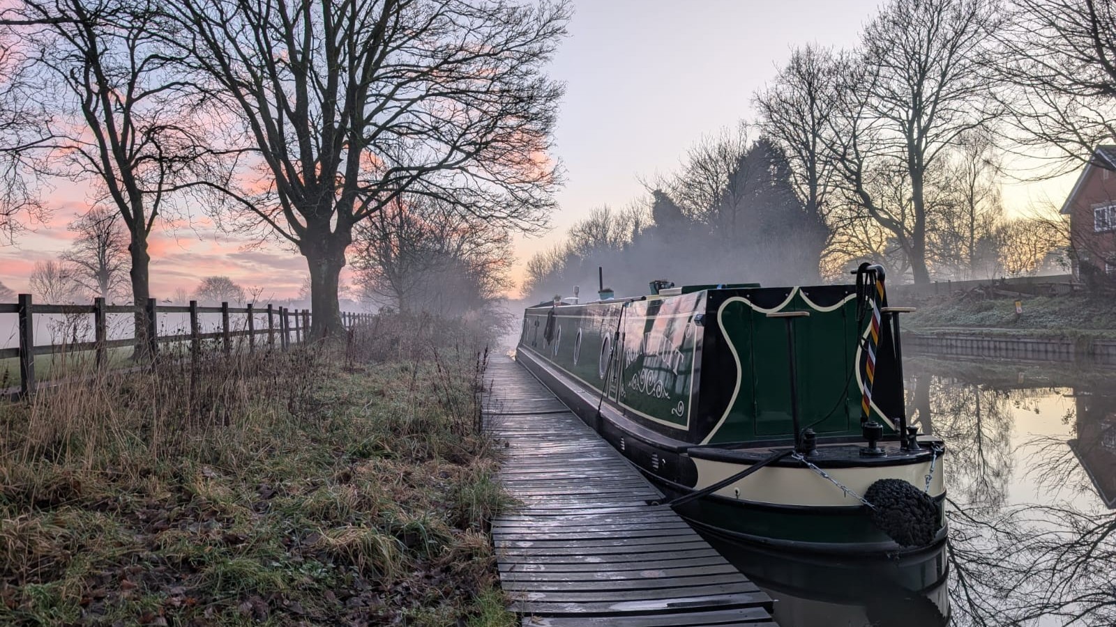 A Misty Winter Morning in Chorley