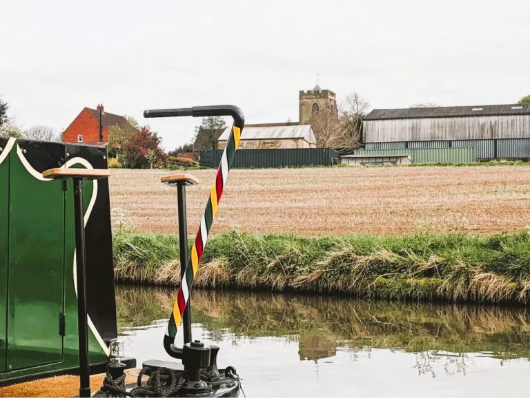 A Narrowboat's Stern