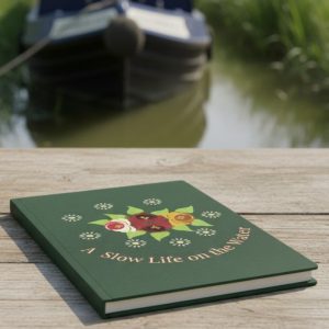 A Slow Life - Traditional Canal Art - Journal - Green - Mockup