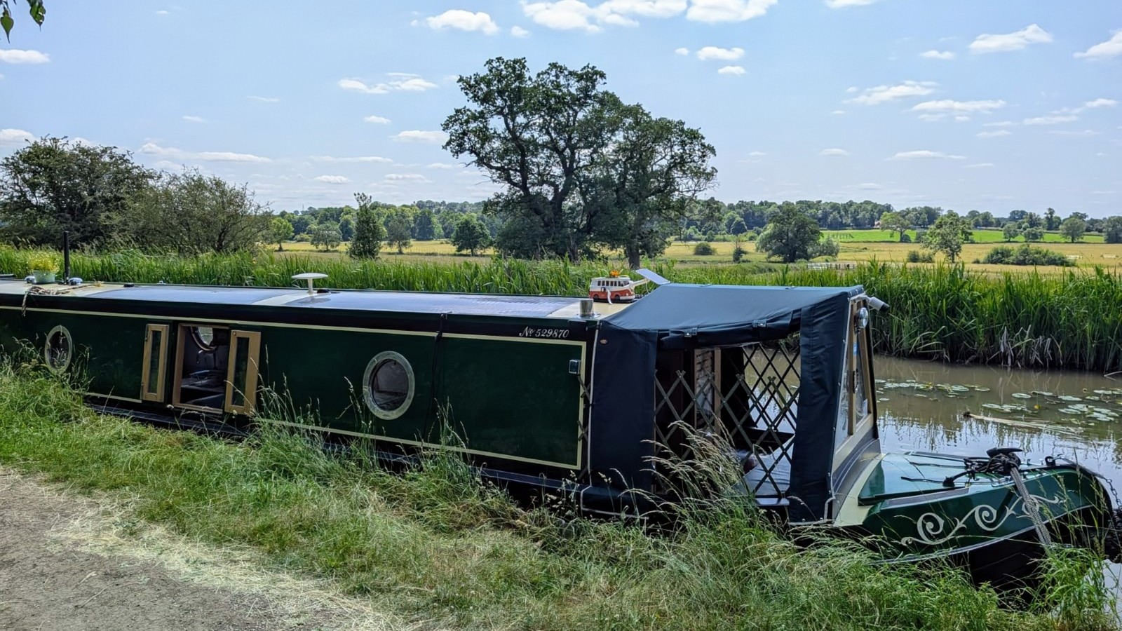 A Summer Mooring for Our Boat