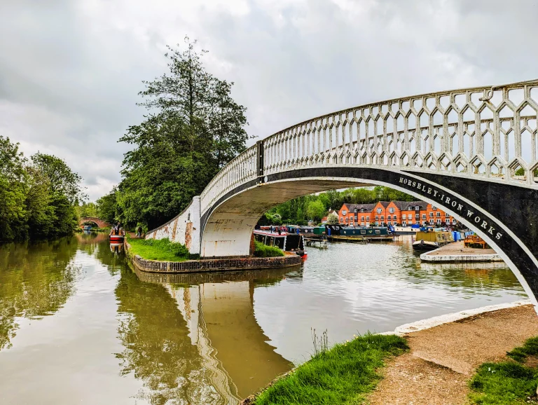 A photo of the entrance to Braunston Marina