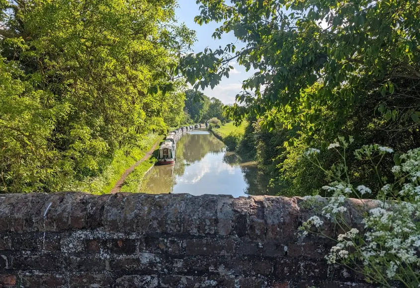 A photo of the Oxford Canal