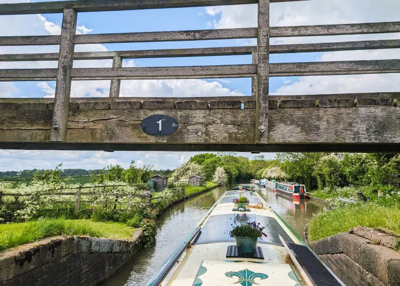 A photo of the Grand Union Canal