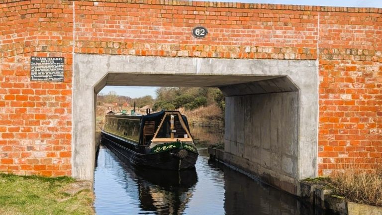 The end of the Ashby Canal