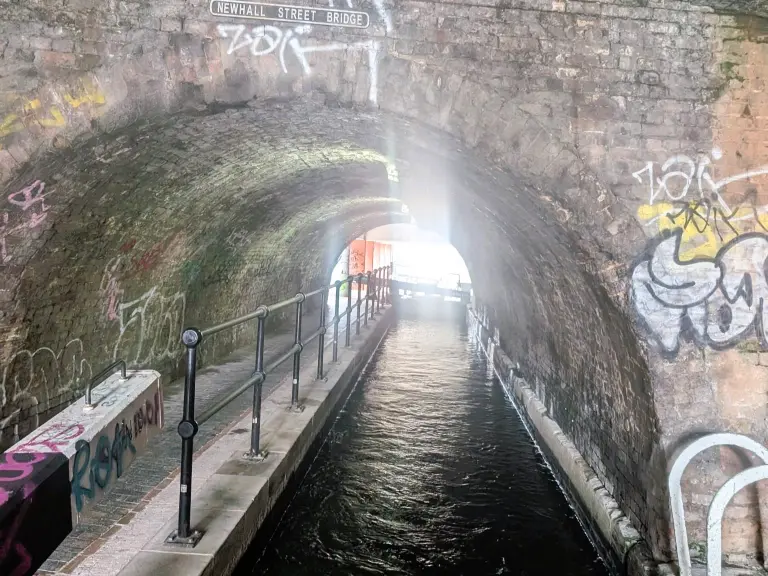 A photo of Newhall Street Bridge, Birmingham