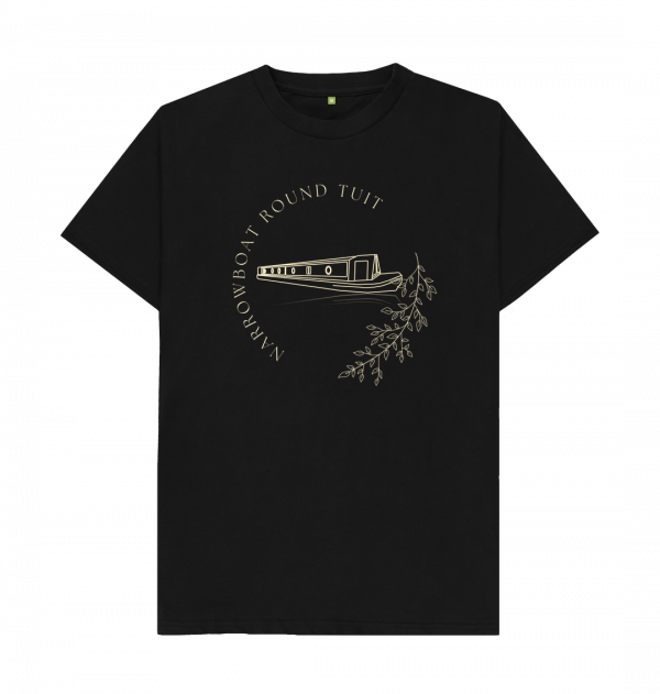 An image of a black t-shirt