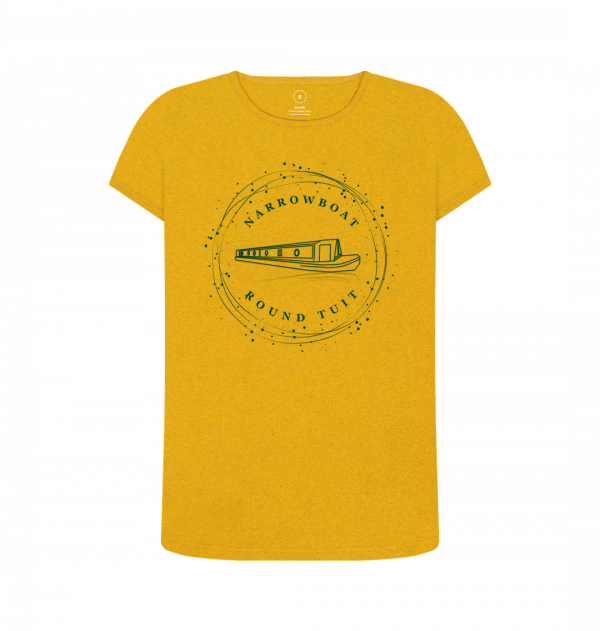 An image of a sunflower yellow coloured t-shirt