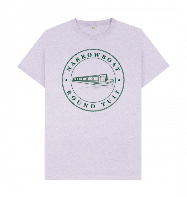 An image of a light purple coloured t-shirt