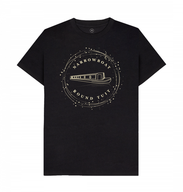 An image of a black t-shirt