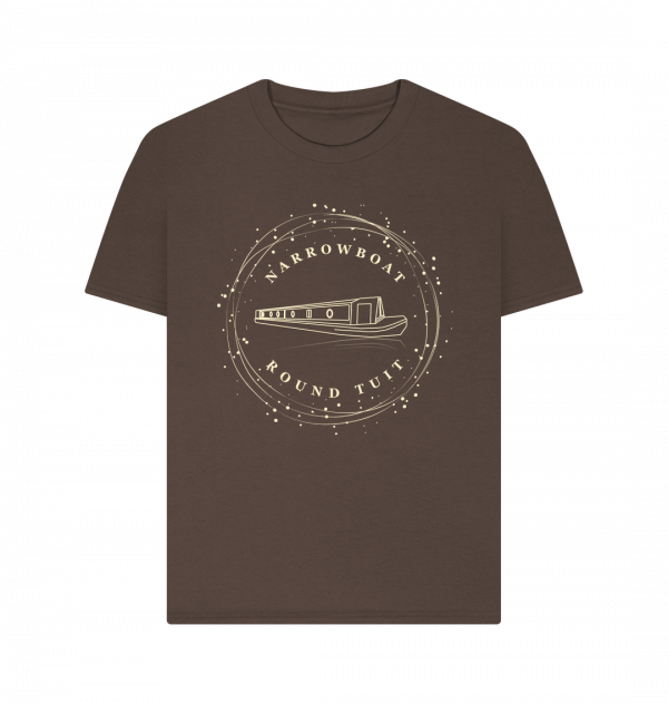 An image of a chocolate coloured t-shirt