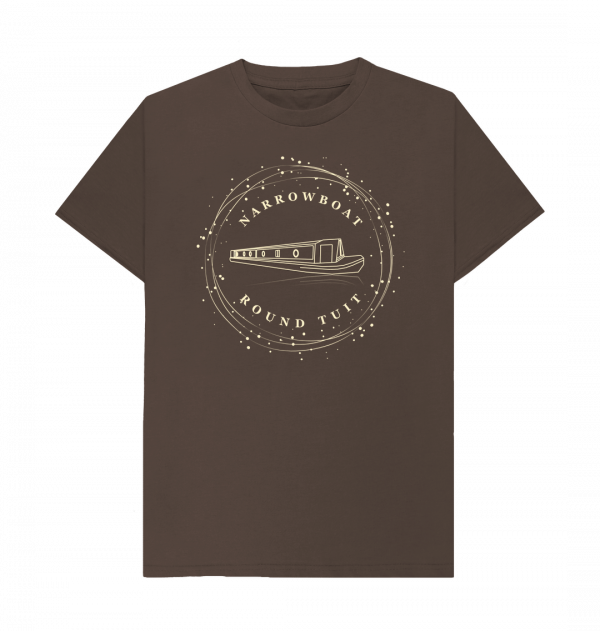An image of a chocolate coloured t-shirt