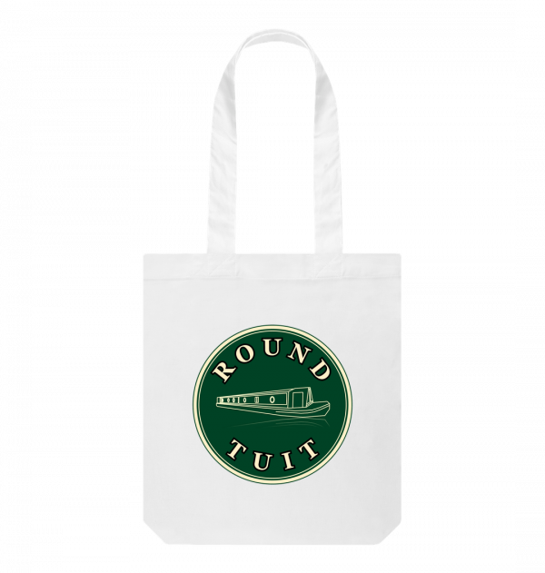 An image of a white tote bag