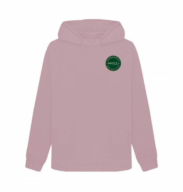 An image of a mauve coloured hoodie