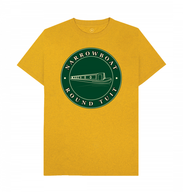An image of a sunflower yellow coloured t-shirt