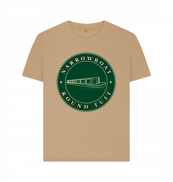 An image of a sand coloured t-shirt