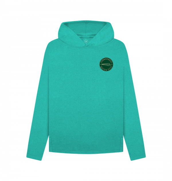 An image of a seagrass green hoodie