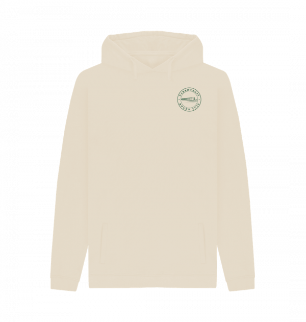 An image of an oat coloured hoodie