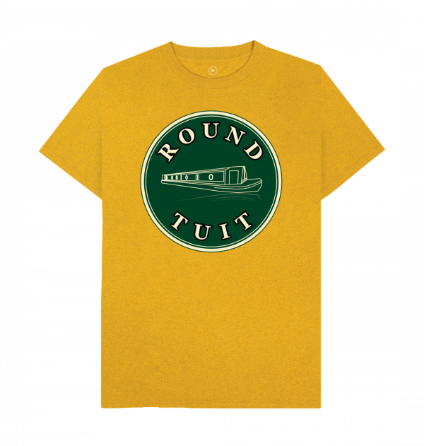 An image of a sunflower yellow coloured t-shirt