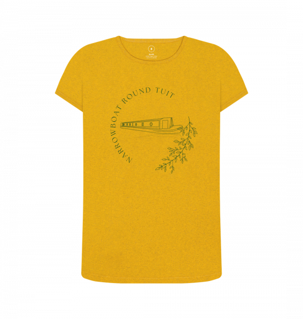 An image of a sunflower yellow coloured t-shirt