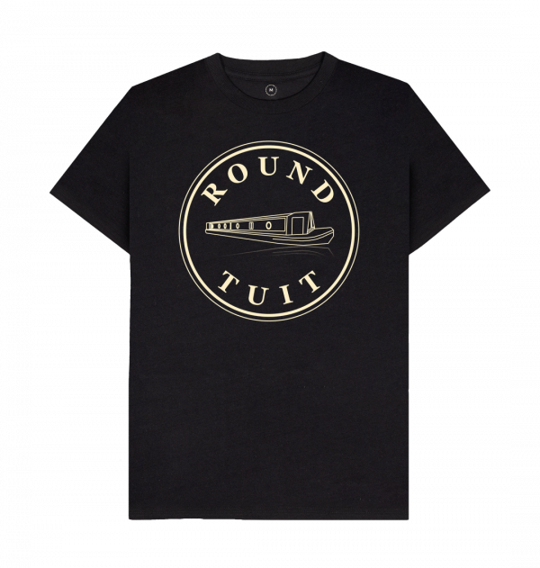 An image of a black t-shirt