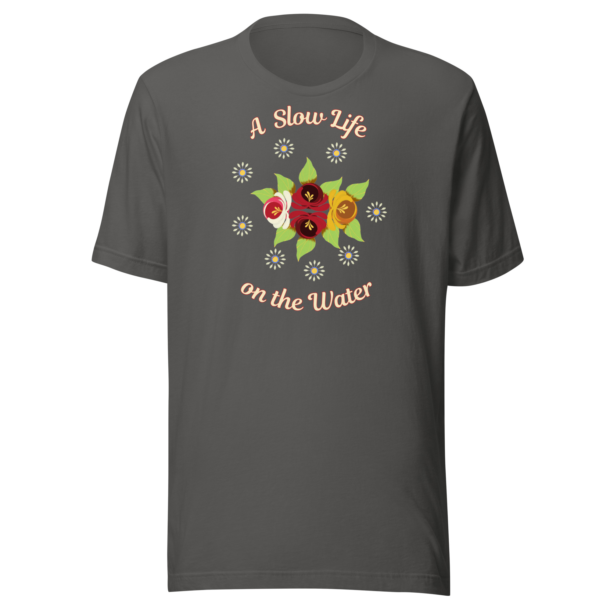a slow life traditional canal art t shirt a slow life traditional canal art t shirt