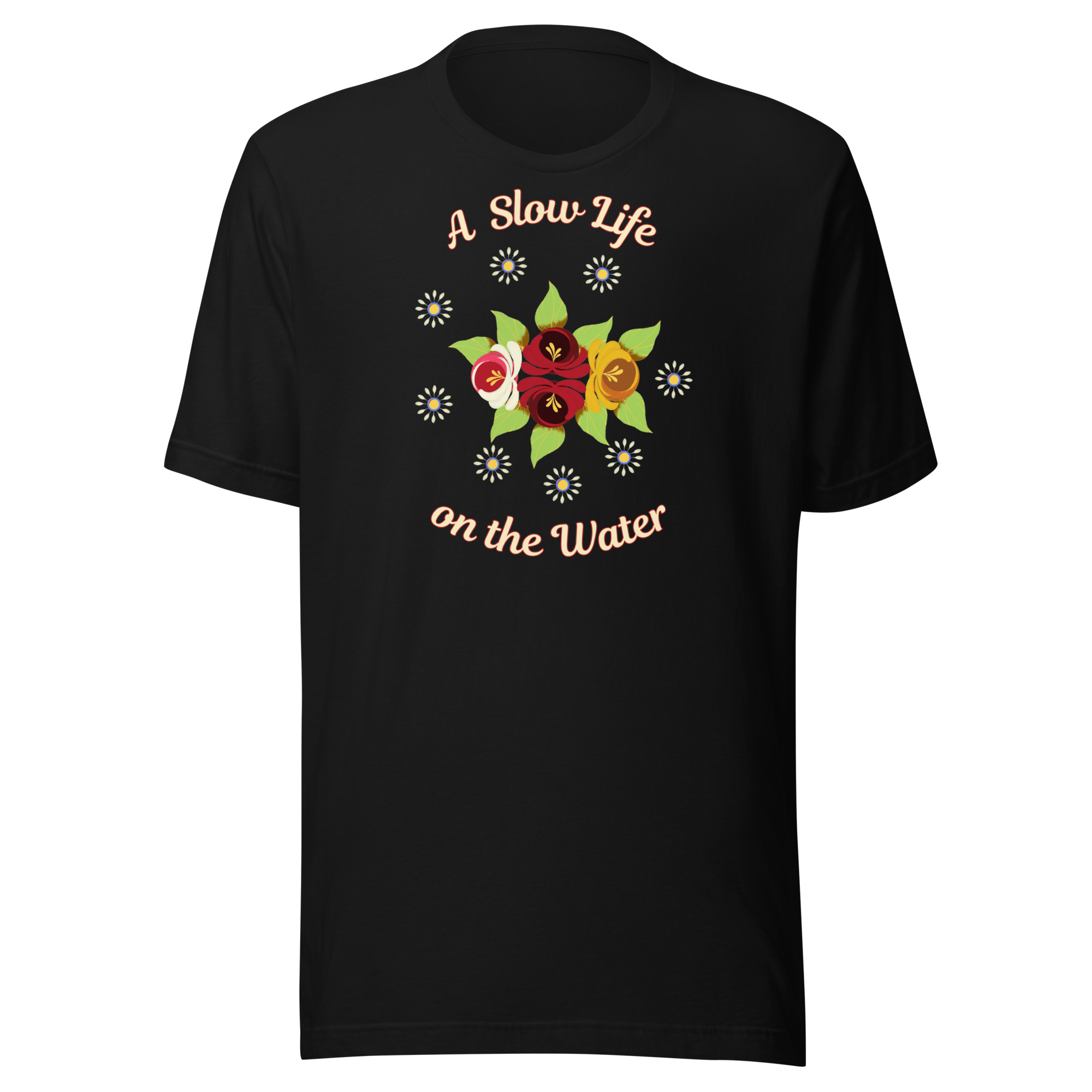 a slow life traditional canal art t shirt a slow life traditional canal art t shirt